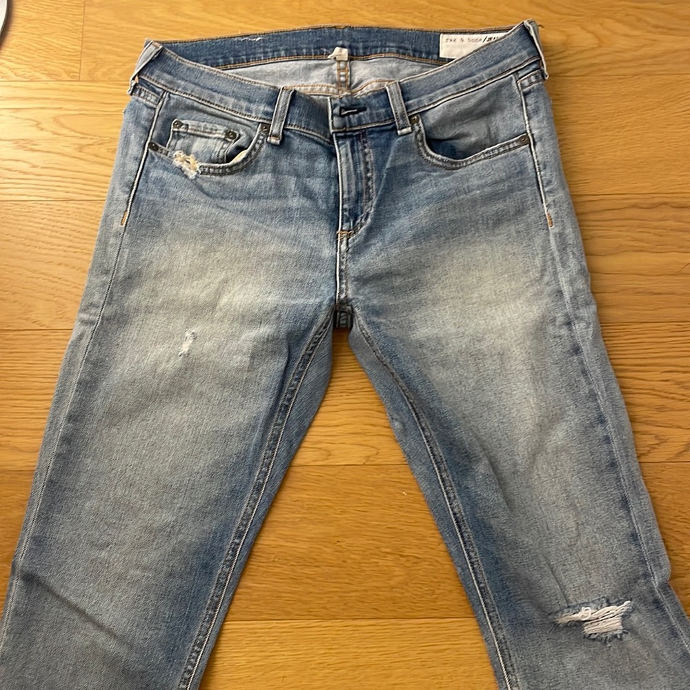 Rag & Bone Distressed Jeans Size 28